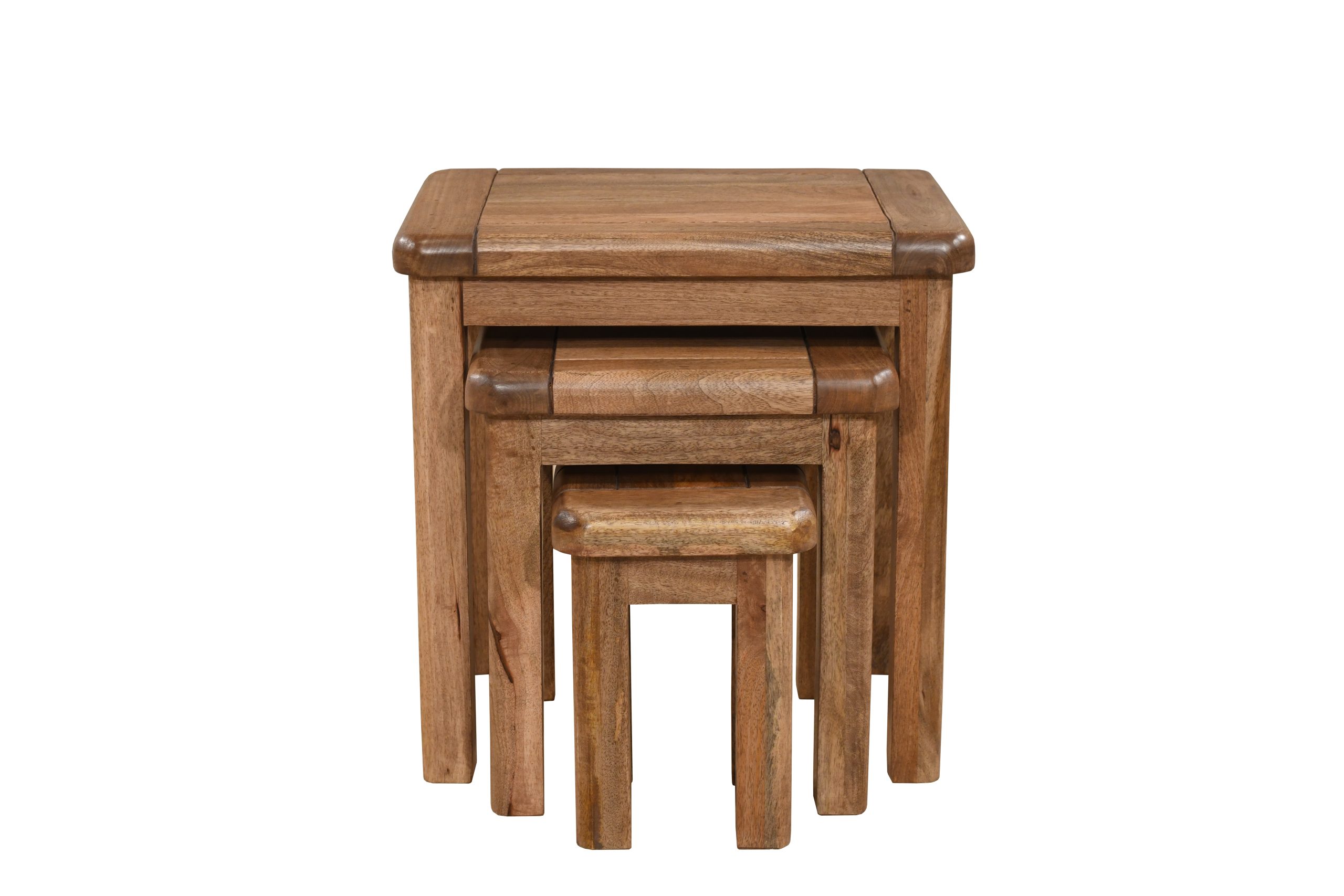 DOR008 Set of three solid wood nesting tables from our Dorset furniture collection | Anderson Furniture Supplies