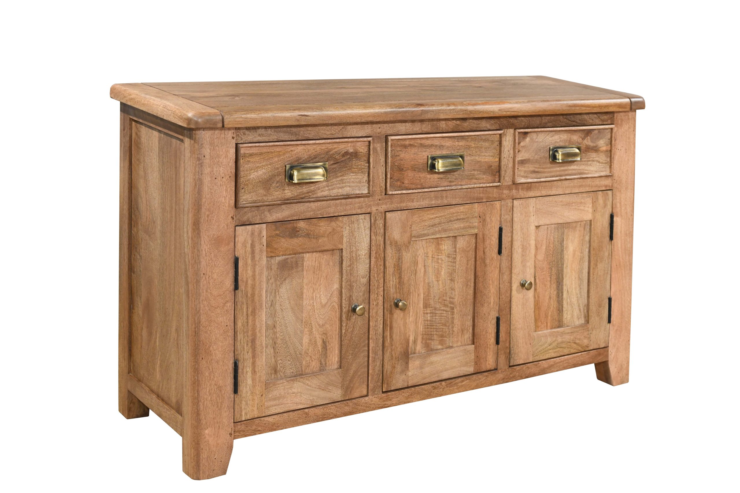 DOR011. Solid wood sideboard with three drawers and three doors from our Dorset furniture collection | Anderson Furniture Supplies