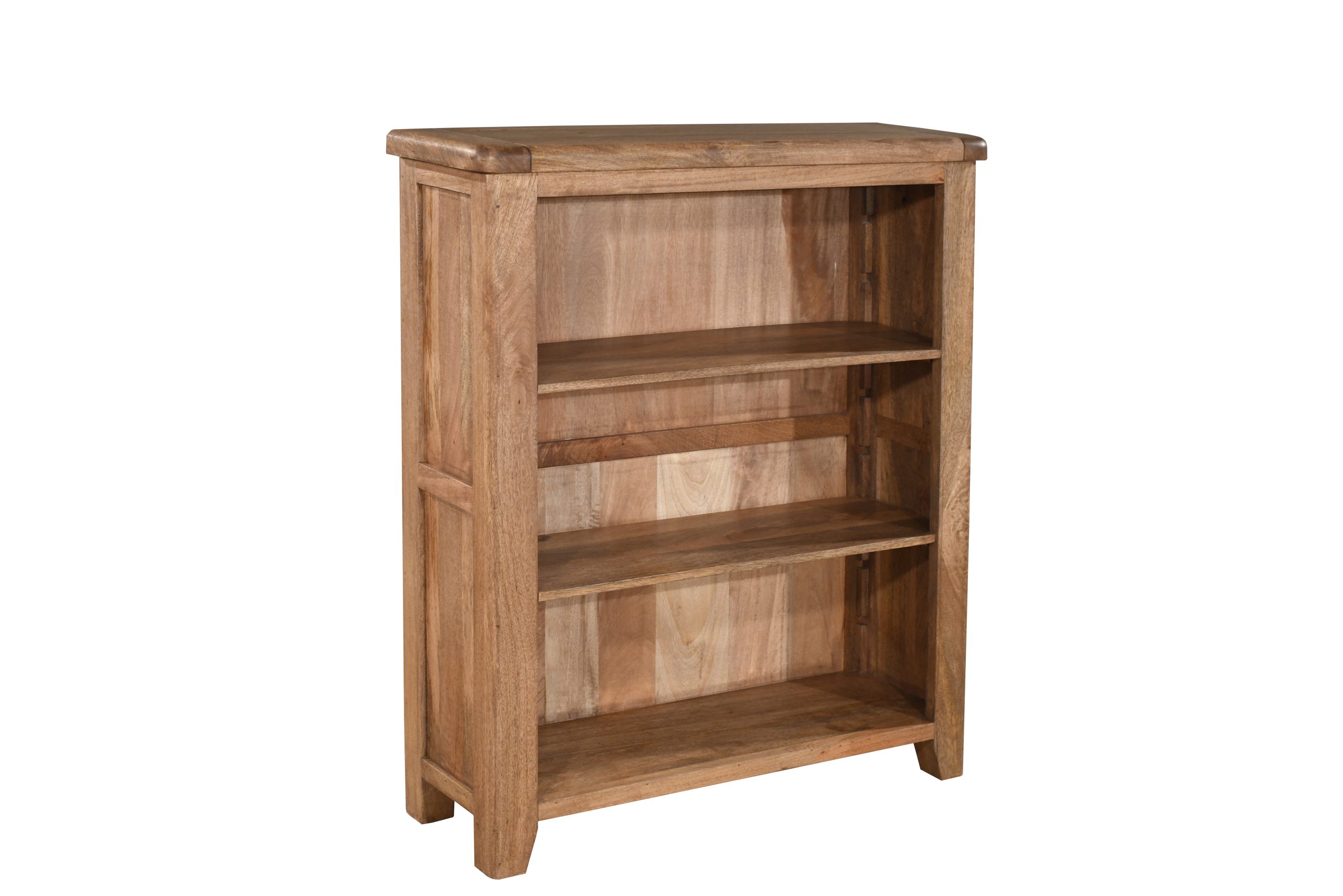 DOR014. Small, solid wood bookcase with three shelves from our Dorset Furniture Collection | Anderson Furniture Supplies